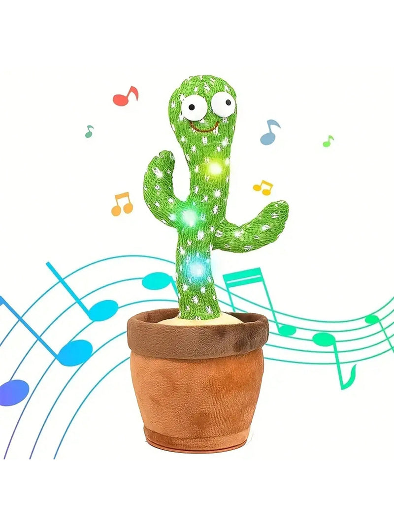 Cactus Falante Dançante: Brinquedo Interativo e Divertido para Bebês