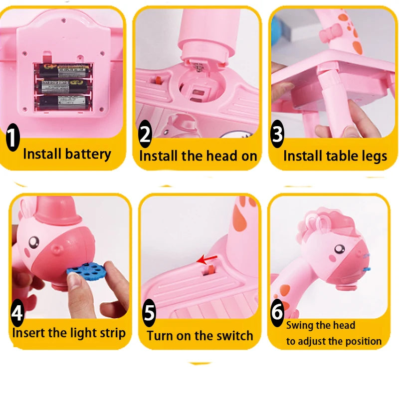 LED Projector Drawing Table: Mesa de Desenho Educativa para Criança