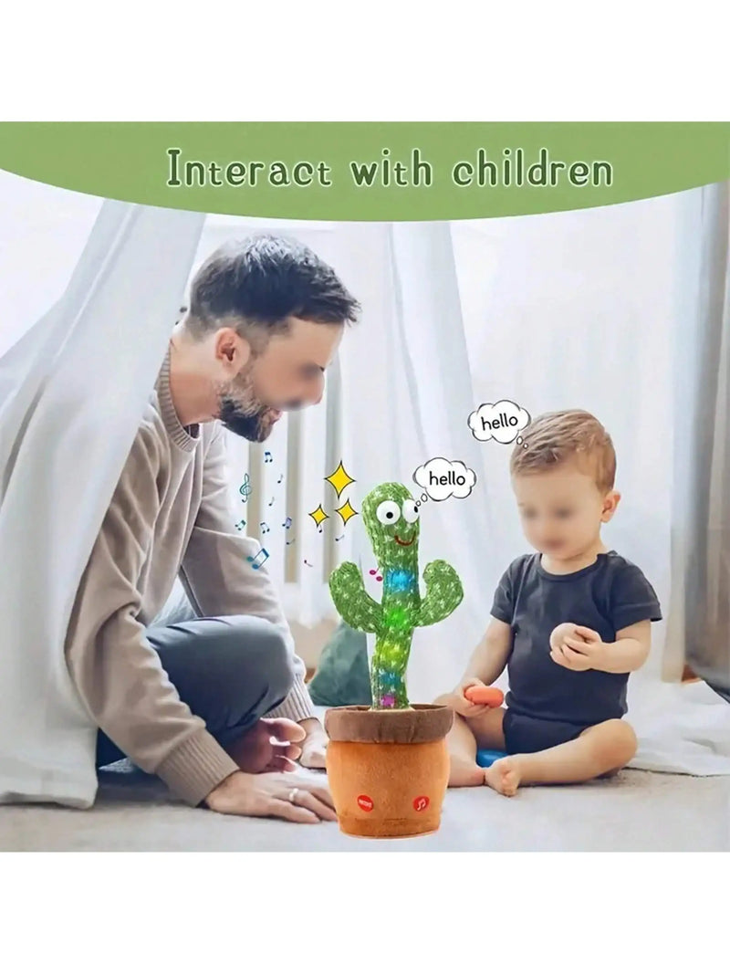 Cactus Falante Dançante: Brinquedo Interativo e Divertido para Bebês